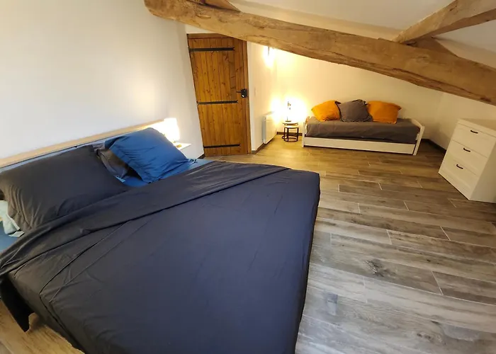 Ferme Equerre 12 Personnes Avec Piscine Σπίτι διακοπών *