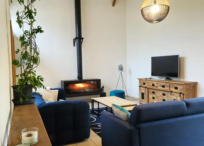 Σπίτι διακοπών Ferme Equerre 12 Personnes Avec Piscine Viozan