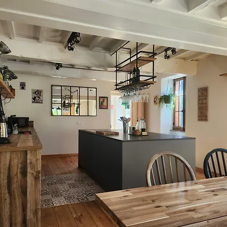 度假居 Ferme Equerre 12 Personnes Avec Piscine