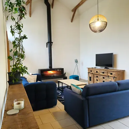 度假居 Ferme Equerre 12 Personnes Avec Piscine Viozan